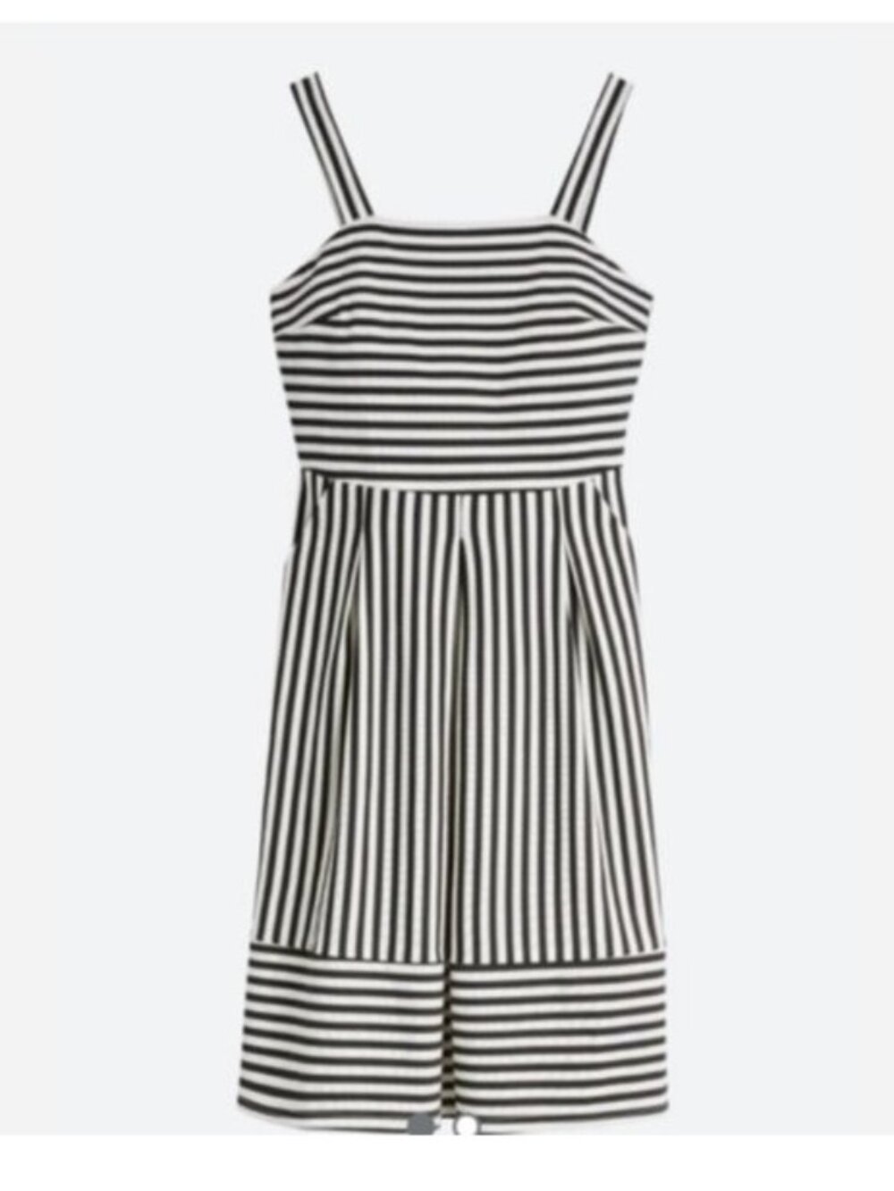 Brixon Ivy Striped Dress with Pockets - M